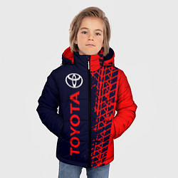 Куртка зимняя для мальчика TOYOTA ТОЙОТА, цвет: 3D-светло-серый — фото 2