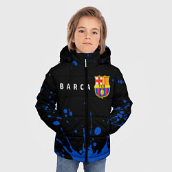 Куртка зимняя для мальчика BARCELONA БАРСЕЛОНА, цвет: 3D-светло-серый — фото 2