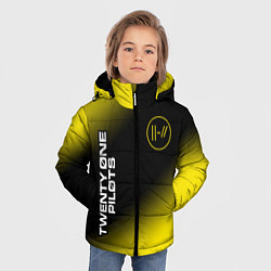 Куртка зимняя для мальчика TWENTY ONE PILOTS 21 PILOTS, цвет: 3D-черный — фото 2