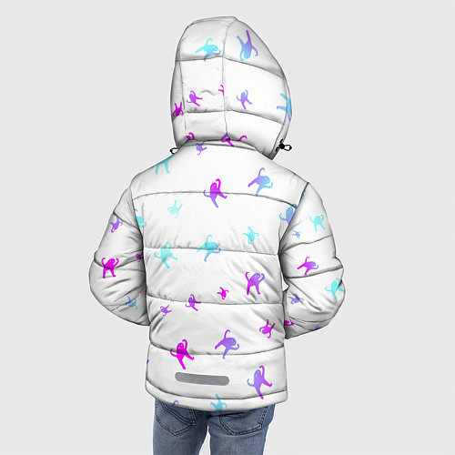 Зимняя куртка для мальчика ЪУЪ СЪУКА / 3D-Черный – фото 4