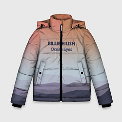 Куртка зимняя для мальчика Billie Eilish, цвет: 3D-красный