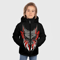 Куртка зимняя для мальчика Finn Balor, цвет: 3D-черный — фото 2