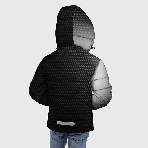 Зимняя куртка для мальчика MERCEDES МЕРСЕДЕС / 3D-Черный – фото 4