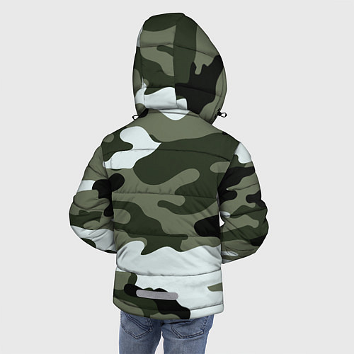 Зимняя куртка для мальчика Camouflage 2 / 3D-Черный – фото 4
