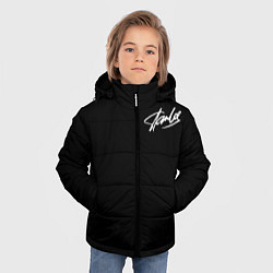 Куртка зимняя для мальчика STAN LEE, цвет: 3D-черный — фото 2