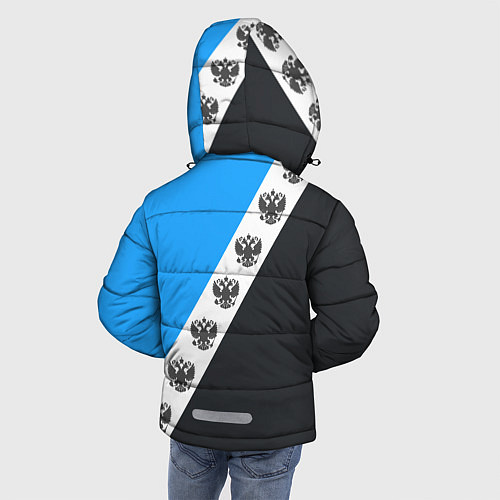 Зимняя куртка для мальчика RUSSIA SPORT / 3D-Черный – фото 4