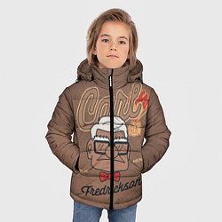 Куртка зимняя для мальчика Carl Fredricksen, цвет: 3D-черный — фото 2