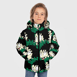 Куртка зимняя для мальчика МИДОРИА, цвет: 3D-светло-серый — фото 2