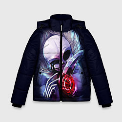 Куртка зимняя для мальчика UNDERTALE SANS, цвет: 3D-черный