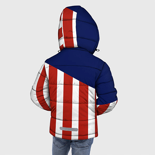 Зимняя куртка для мальчика Atletico Madrid / 3D-Черный – фото 4