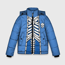 Куртка зимняя для мальчика КУРТКА САНСА SANS, цвет: 3D-черный