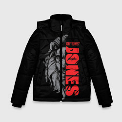 Куртка зимняя для мальчика Jon Bones Jones, цвет: 3D-черный