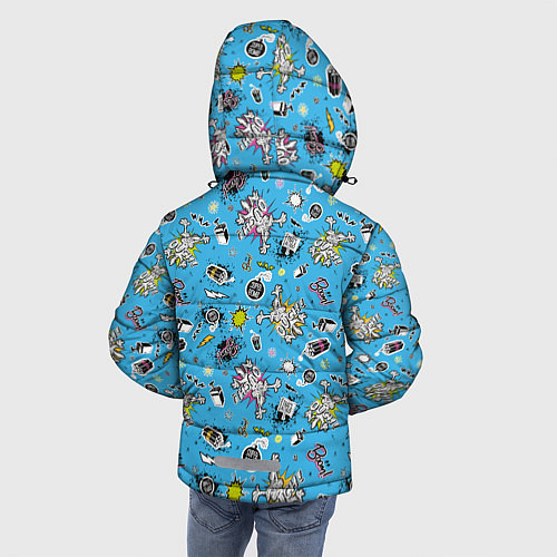 Зимняя куртка для мальчика Луни Тюнс / 3D-Красный – фото 4
