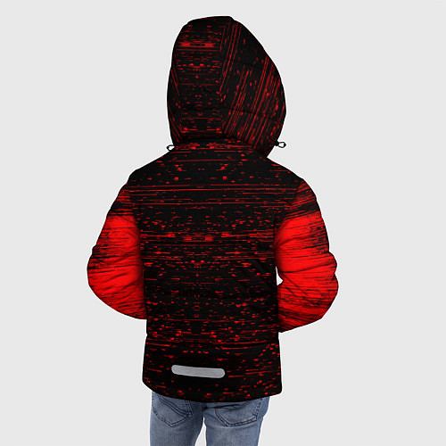 Зимняя куртка для мальчика AMONG US - SHHH! / 3D-Черный – фото 4