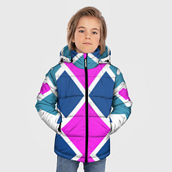 Куртка зимняя для мальчика 2021 TREND, цвет: 3D-черный — фото 2