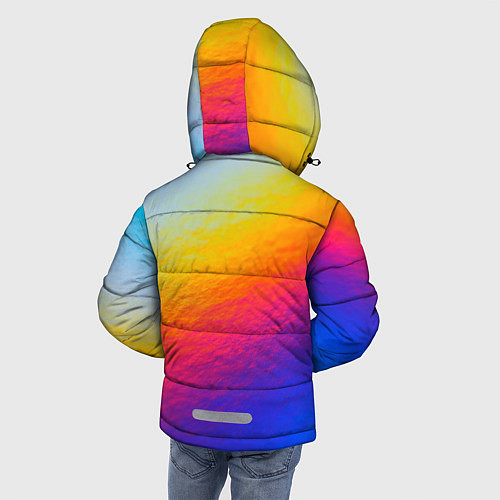 Зимняя куртка для мальчика Мандала спокойствия / 3D-Черный – фото 4