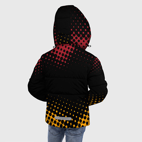 Зимняя куртка для мальчика CYBERPUNK 2077 VALENTINO / 3D-Черный – фото 4