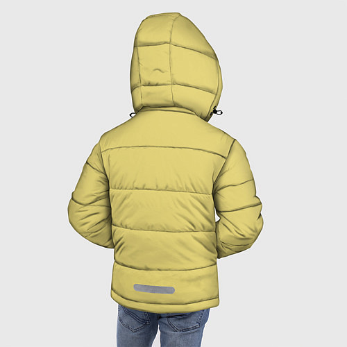 Зимняя куртка для мальчика Узоры ягодки / 3D-Черный – фото 4
