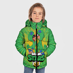 Куртка зимняя для мальчика BRAWL STARS, цвет: 3D-красный — фото 2