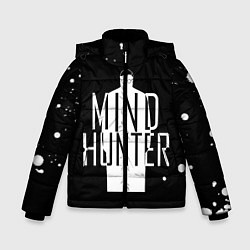 Куртка зимняя для мальчика Охотники за разумом, цвет: 3D-черный