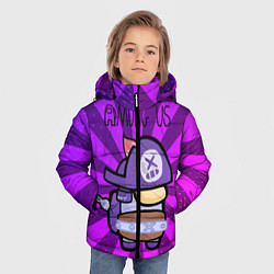 Куртка зимняя для мальчика Among Us Pirate, цвет: 3D-черный — фото 2