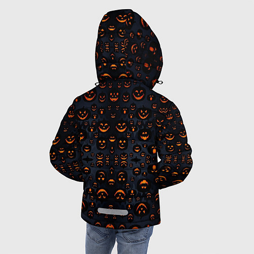 Зимняя куртка для мальчика HALLOWEEN / 3D-Черный – фото 4