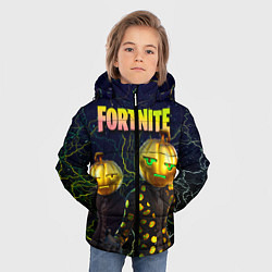 Куртка зимняя для мальчика Fortnite Jack Gourdon, цвет: 3D-черный — фото 2