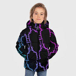 Куртка зимняя для мальчика Hannibal, цвет: 3D-черный — фото 2