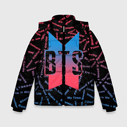 Зимняя куртка для мальчика BTS SONGS Z