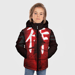 Куртка зимняя для мальчика NEON SAMURAI, цвет: 3D-черный — фото 2