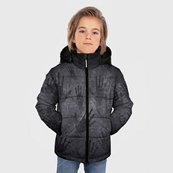 Куртка зимняя для мальчика ЛАДОНИ УШЕДШИХ, цвет: 3D-черный — фото 2