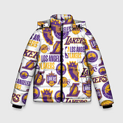 Зимняя куртка для мальчика LAKERS LOGO