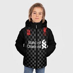 Куртка зимняя для мальчика LIVERPOOL резервная 2021, цвет: 3D-черный — фото 2