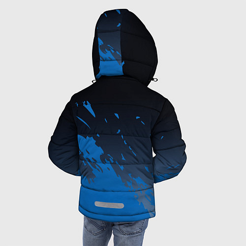 Зимняя куртка для мальчика One Piece Тони Чоппер / 3D-Черный – фото 4