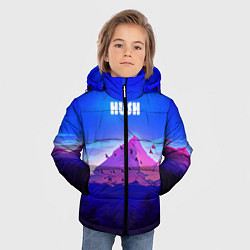 Куртка зимняя для мальчика HUSH, цвет: 3D-черный — фото 2