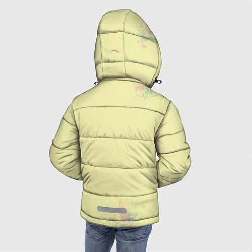 Зимняя куртка для мальчика Enjoy the little things / 3D-Черный – фото 4