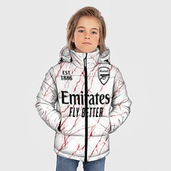 Куртка зимняя для мальчика ARSENAL 2021 - ГОСТЕВАЯ, цвет: 3D-светло-серый — фото 2