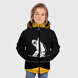 Куртка зимняя для мальчика Сноубордист, цвет: 3D-черный — фото 2