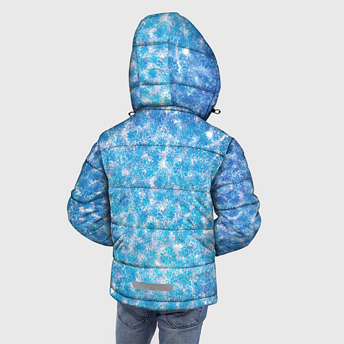 Зимняя куртка для мальчика Изморозь / 3D-Черный – фото 4