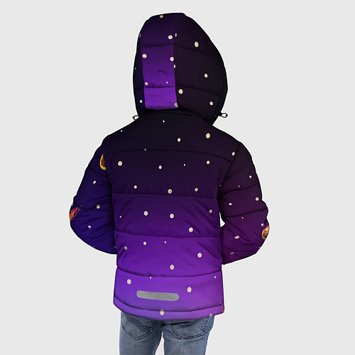 Зимняя куртка для мальчика BRAWL STARS AMBER / 3D-Черный – фото 4
