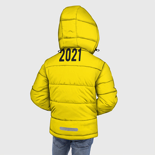 Зимняя куртка для мальчика Мой год - мои правила / 3D-Черный – фото 4