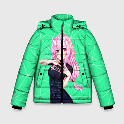 Куртка зимняя для мальчика Shuna, цвет: 3D-черный
