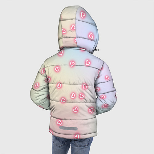 Зимняя куртка для мальчика Милая пандочка / 3D-Черный – фото 4