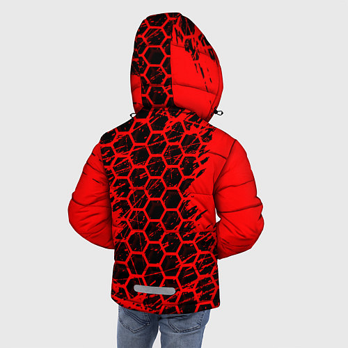 Зимняя куртка для мальчика AMONG US / 3D-Черный – фото 4