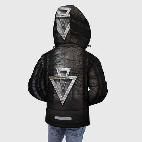 Зимняя куртка для мальчика STRANGE / 3D-Черный – фото 4