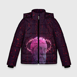Куртка зимняя для мальчика Мудрец, цвет: 3D-черный