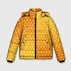 Куртка зимняя для мальчика ЗЕНИЦУ КИМОНО, цвет: 3D-красный