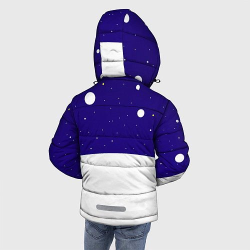 Зимняя куртка для мальчика Зимний AMONG US / 3D-Черный – фото 4