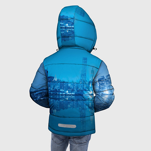 Зимняя куртка для мальчика New York / 3D-Черный – фото 4