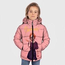 Куртка зимняя для мальчика Шах и Мат, цвет: 3D-черный — фото 2